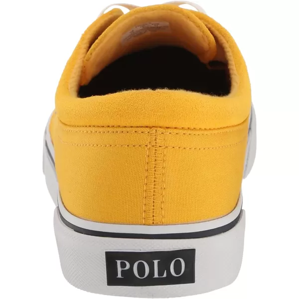 POLO RALPH LAUREN Mens Keaton Laceless SneakersYellowRoyal