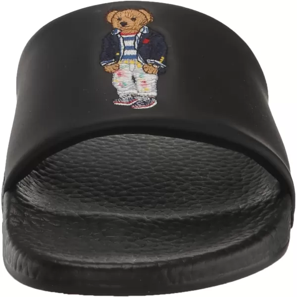 POLO RALPH LAUREN Womens Polo Slide SandalBlackBear