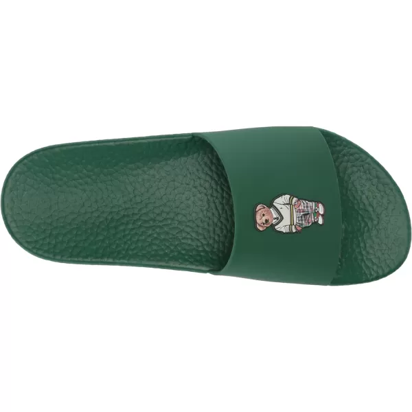 POLO RALPH LAUREN Womens Polo Slide SandalForest Green