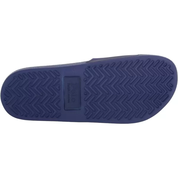 Polo Ralph Lauren Mens Polo Slide SandalsDk PurplePink