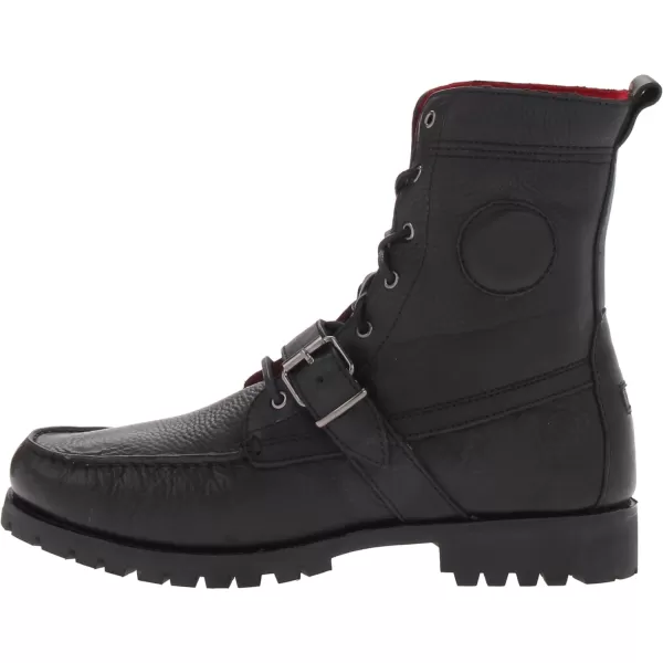 Polo Ralph Lauren Mens Ranger BootBlackRed