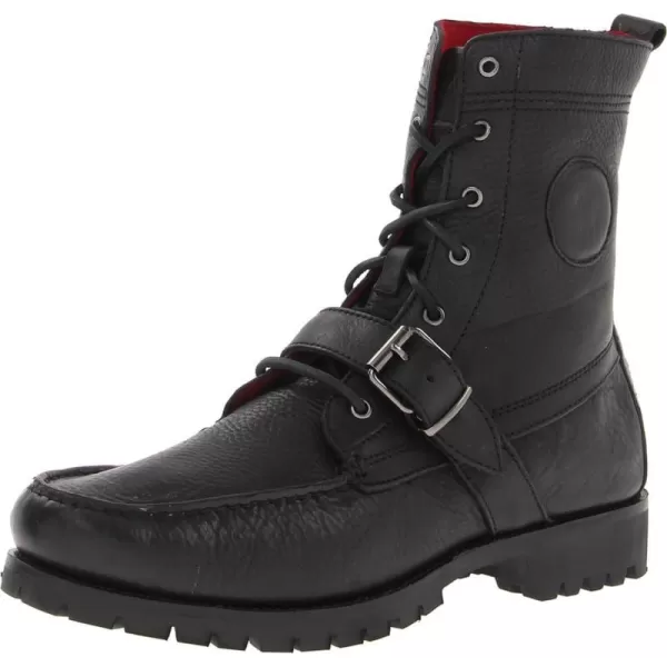 Polo Ralph Lauren Mens Ranger BootBlackRed