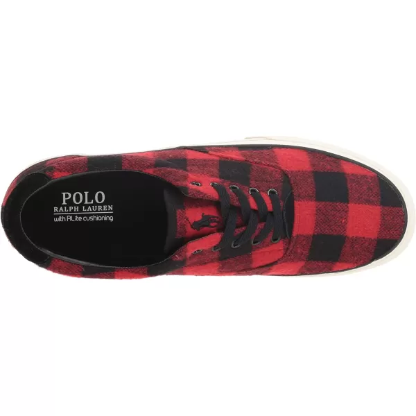 POLO RALPH LAUREN Mens Thorton SneakerBlackRed