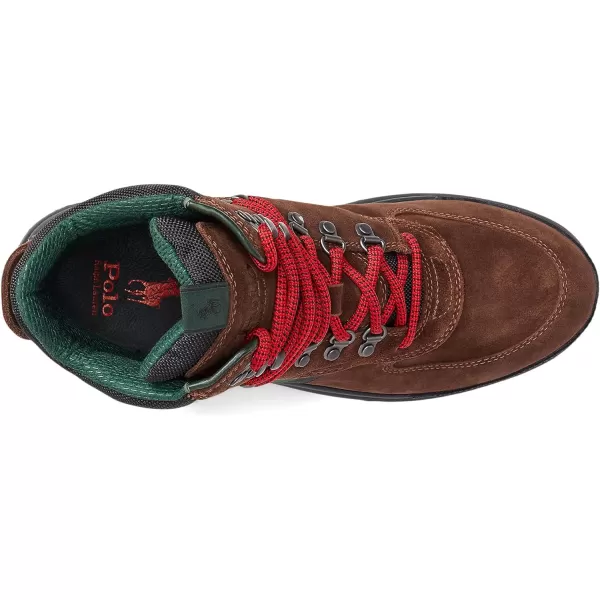 POLO RALPH LAUREN Oslo Tactical BootChocolate BrownRl2000 Red