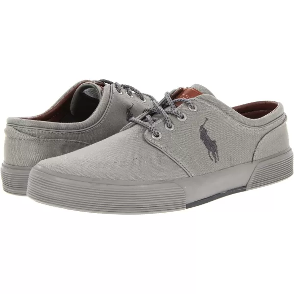 Polo Ralph Lauren Faxon LowTop Canvas SneakerGreyGrey