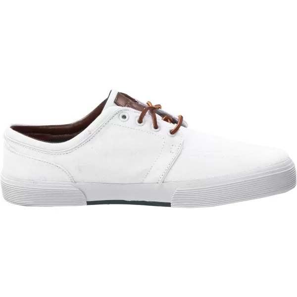 Polo Ralph Lauren Faxon LowTop Canvas SneakerWhite Canvas