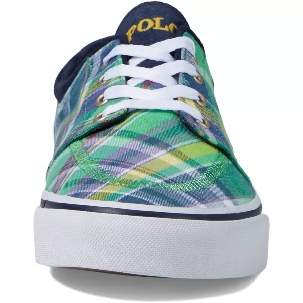 Polo Ralph Lauren Faxon X LowTop Canvas SneakerGreen Multi