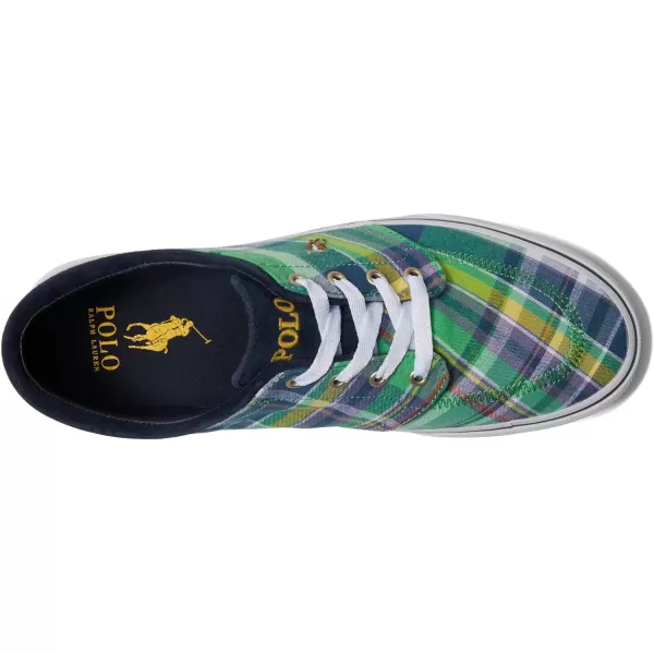 Polo Ralph Lauren Faxon X LowTop Canvas SneakerGreen Multi