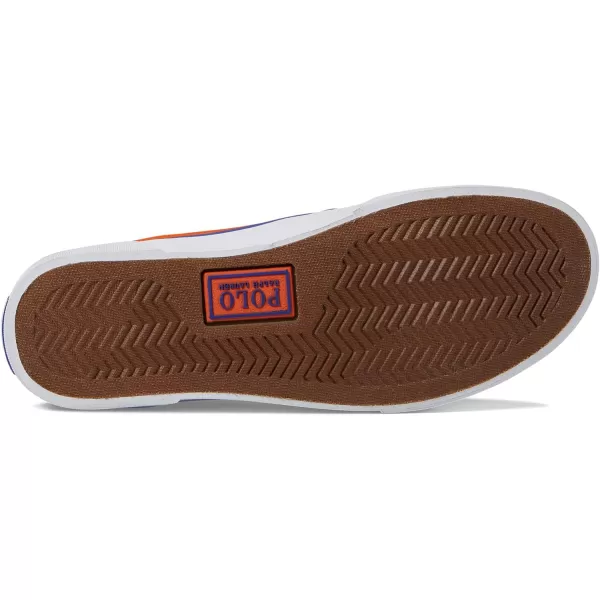 Polo Ralph Lauren Faxon X LowTop Canvas SneakerSailing OrangeRoyal Pp