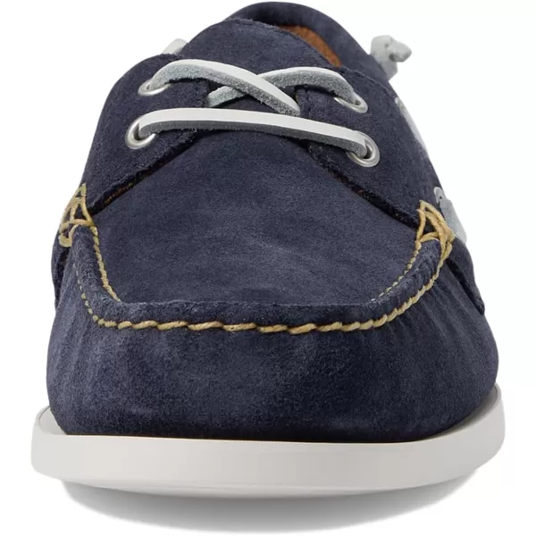 Polo Ralph Lauren Mens Merton Suede Boat ShoesHunter Navy