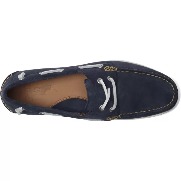 Polo Ralph Lauren Mens Merton Suede Boat ShoesHunter Navy