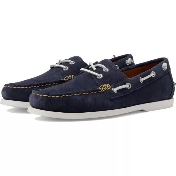 Polo Ralph Lauren Mens Merton Suede Boat ShoesHunter Navy