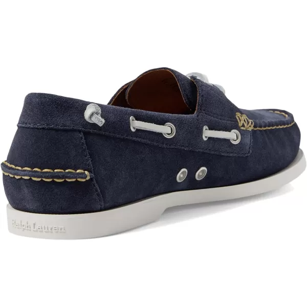 Polo Ralph Lauren Mens Merton Suede Boat ShoesHunter Navy