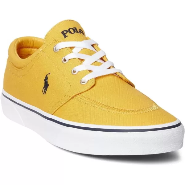 Polo Ralph Lauren Faxon X LowTop Canvas SneakerGold Bugle