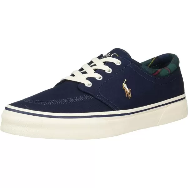 Polo Ralph Lauren Faxon X LowTop Canvas SneakerHunter NavyGordon Trt