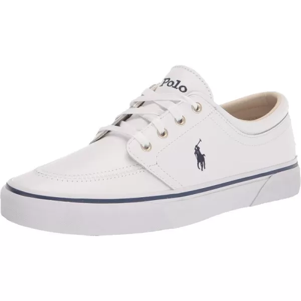 Polo Ralph Lauren Faxon X LowTop Canvas SneakerWhiteNavy Pp