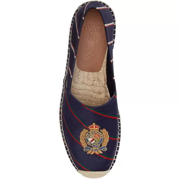 POLO RALPH LAUREN Mens Cevio Slip LoaferMixed Blazer Stripe