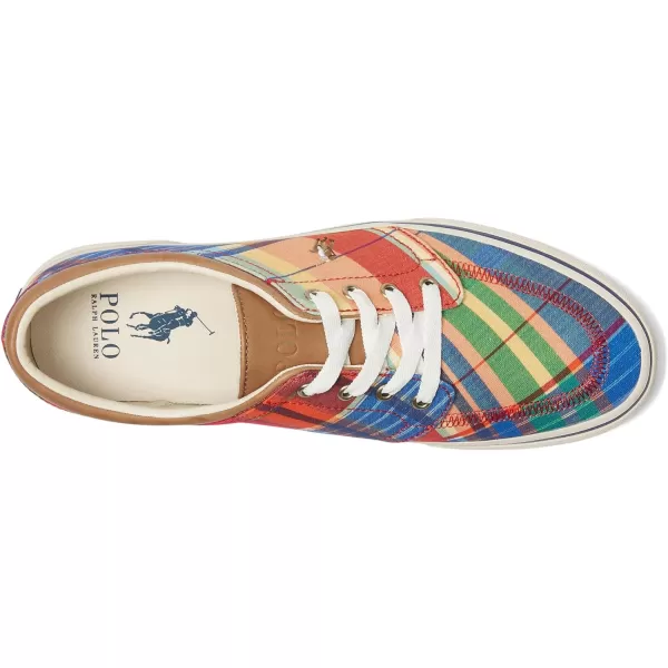 Polo Ralph Lauren Faxon X LowTop Canvas SneakerPalette Madras