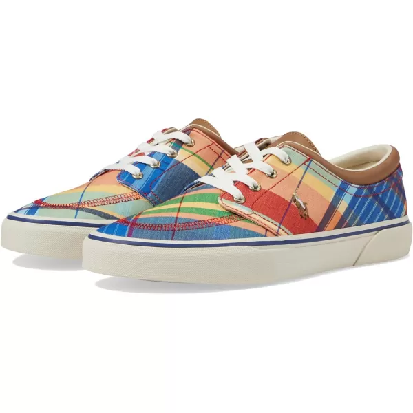 Polo Ralph Lauren Faxon X LowTop Canvas SneakerPalette Madras