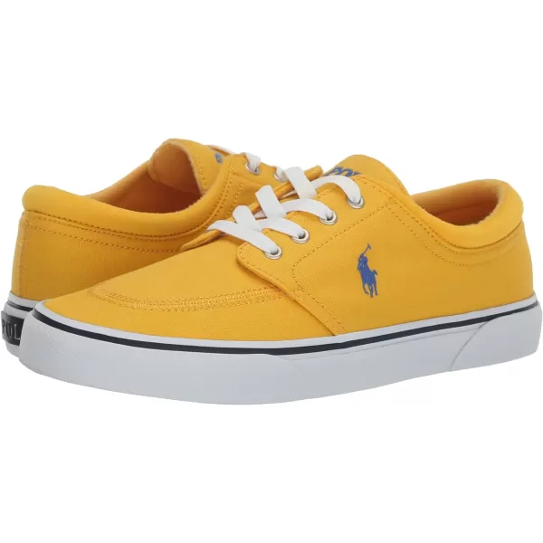 Polo Ralph Lauren Faxon X LowTop Canvas SneakerYellowRoyal