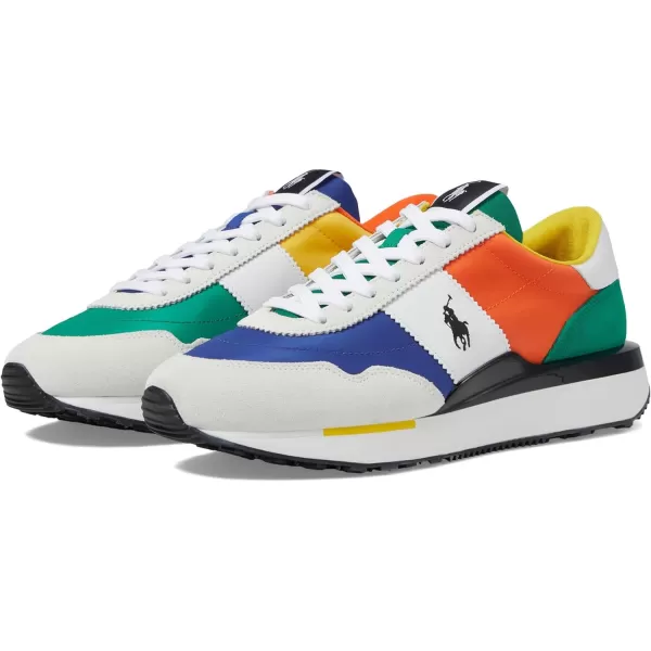 Polo Ralph Lauren Mens Train 89 Pp SneakerAsymmetrical Colorblock