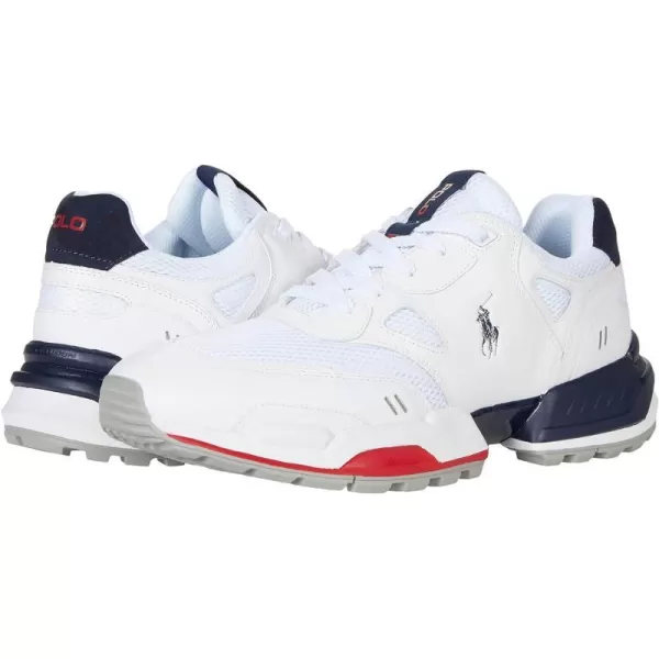 POLO RALPH LAUREN Jogger SneakerWhiteNewport NavyRl2000 Red