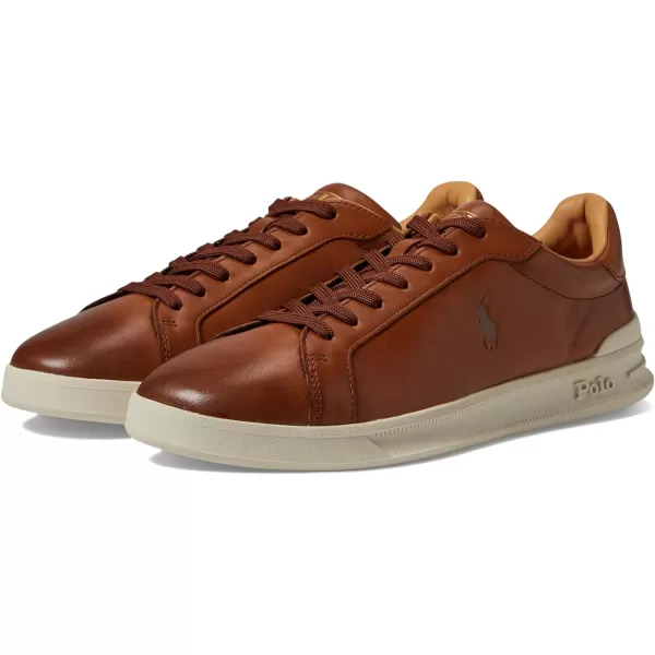 Polo Ralph Lauren Heritage Court II Leather SneakerBrown