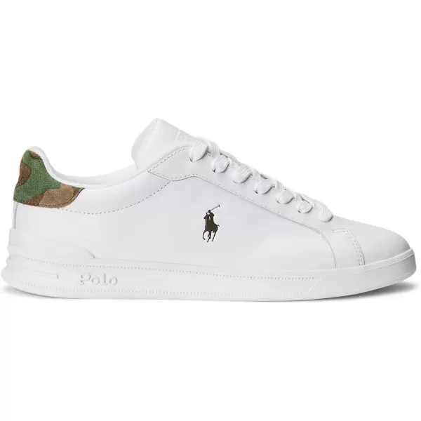 Polo Ralph Lauren Heritage Court II Leather SneakerWhiteCamo