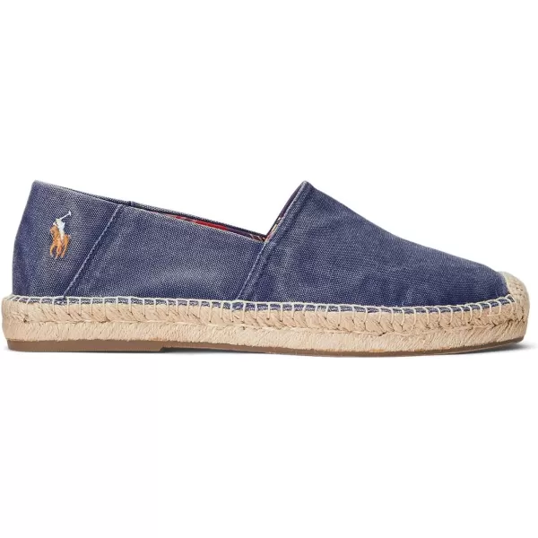 POLO RALPH LAUREN Mens Cevio Canvas LoafersLight Navy