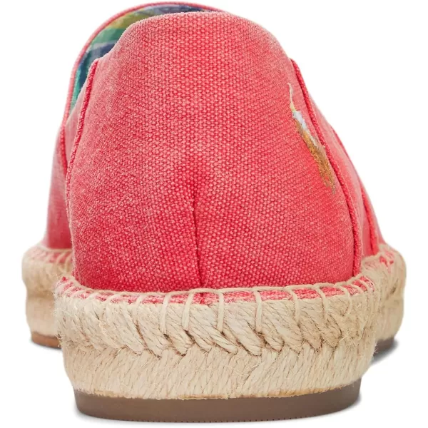 POLO RALPH LAUREN Mens Cevio Canvas LoafersStarboard Red