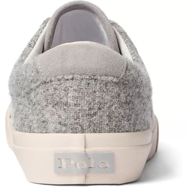 POLO RALPH LAUREN Keaton Harris Tweed SneakerSoft Grey