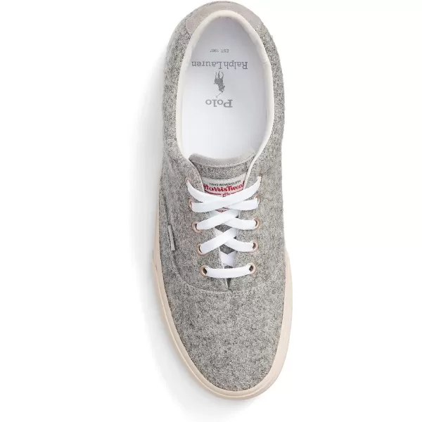 POLO RALPH LAUREN Keaton Harris Tweed SneakerSoft Grey