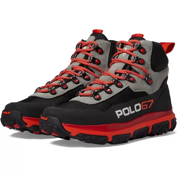 POLO RALPH LAUREN Mens Advtr 300mid SneakerBlackGrey