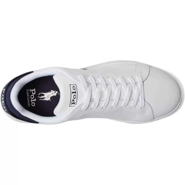 POLO RALPH LAUREN Mens HRT Crt Iii SneakerWhiteNavy