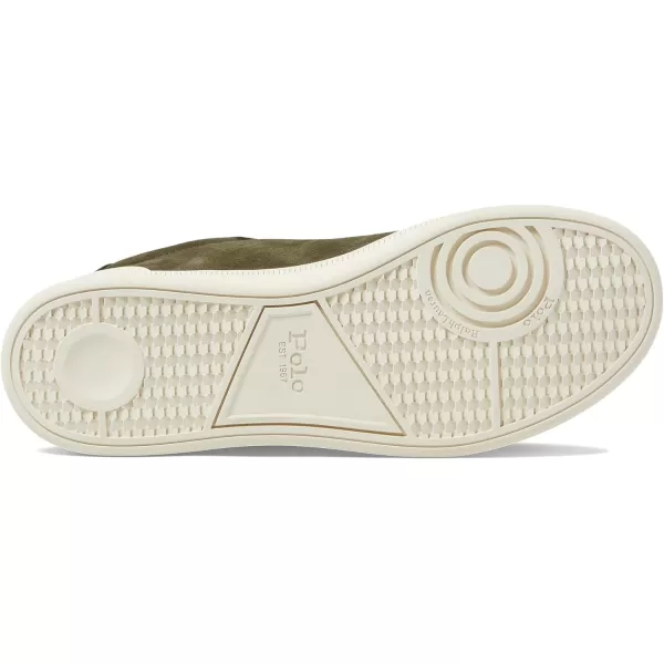 POLO RALPH LAUREN Mens HRT Ct Ii SneakerCanopy Olive