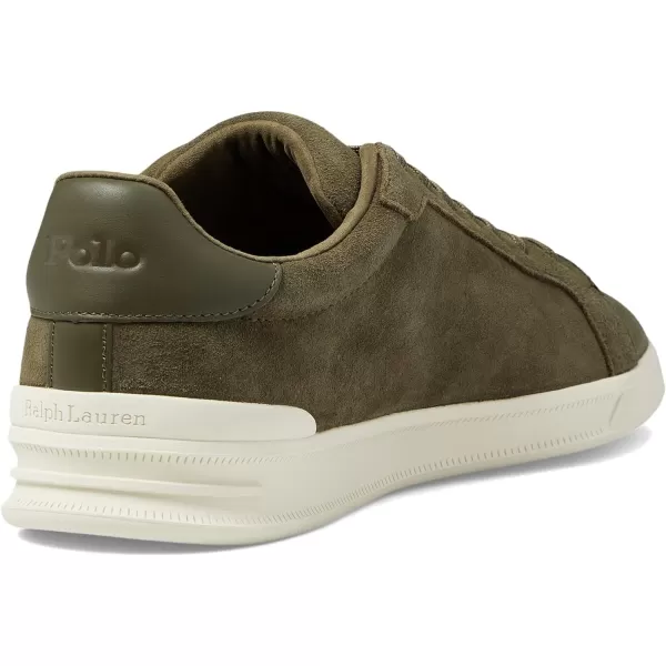 POLO RALPH LAUREN Mens HRT Ct Ii SneakerCanopy Olive