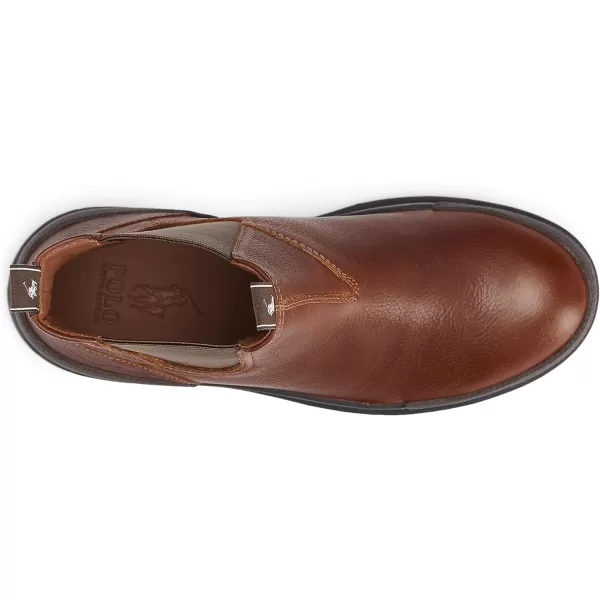 POLO RALPH LAUREN Mens Oslo Chelsea BootsPeanut