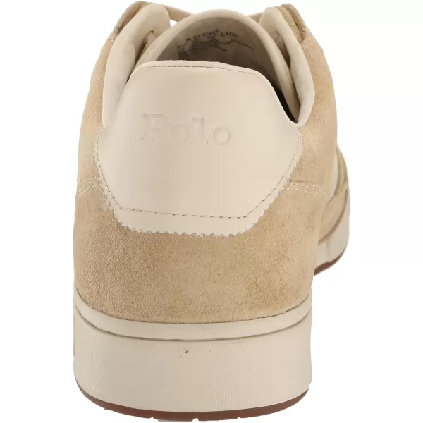 POLO RALPH LAUREN Mens Polo Crt Lux SneakerBoneEcru