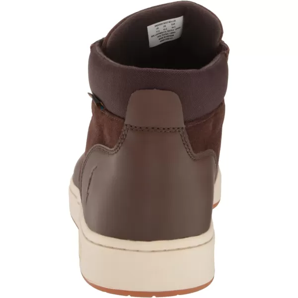 POLO RALPH LAUREN Mens Sneaker Fashion BootBrown
