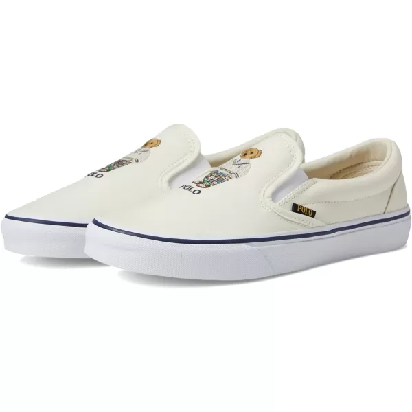 POLO RALPH LAUREN Womens KeatonSlip SneakerCream