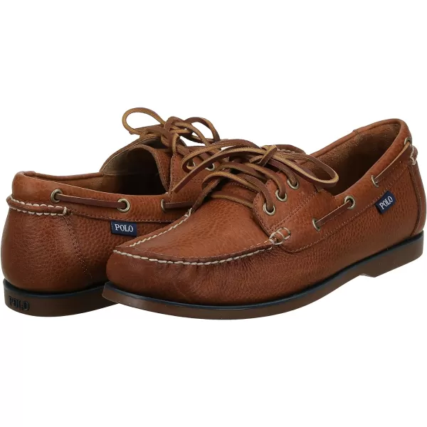 Ralph Lauren mensTan Tumbled Leather