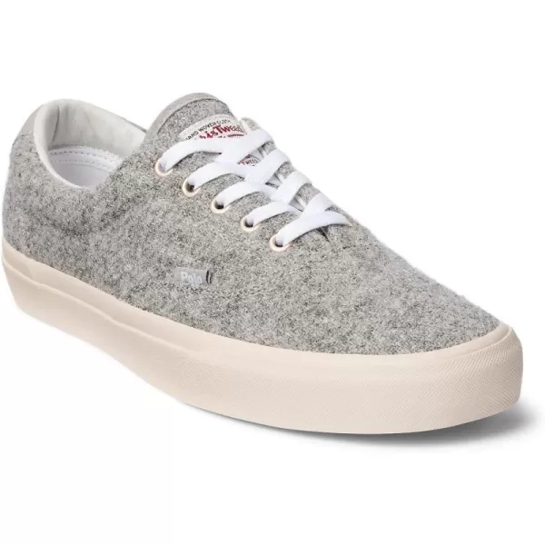 POLO RALPH LAUREN Keaton Harris Tweed SneakerSoft Grey