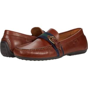 imagePolo Ralph Lauren Mens Riali Driver LoaferPolo Tan Heavyweight Smooth Leather