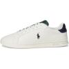 imagePolo Ralph Lauren Mens Heritage Court Ii Leather SneakersWhiteNavyForest