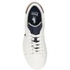imagePolo Ralph Lauren Mens Heritage Court Ii Leather SneakersWhiteNavyWine