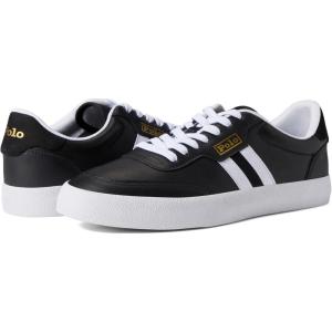 imagePOLO RALPH LAUREN Mens Court Vluc SneakerBlackWhite