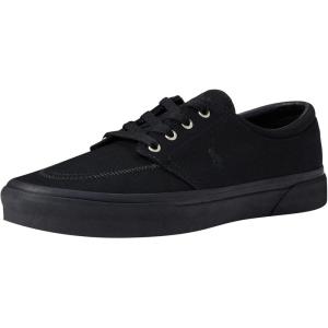 imagePOLO RALPH LAUREN Mens Faxon X Canvas SneakerBlackBlack