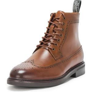 imagePolo Ralph Lauren Mens Asher Leather Wingtip Boot AnklePolo Tan