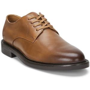 imagePolo Ralph Lauren Mens CalfAsher Dress ShoeDerby OxfordTan