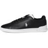 imagePOLO RALPH LAUREN Mens Heritage Court II SneakerBlackWhite